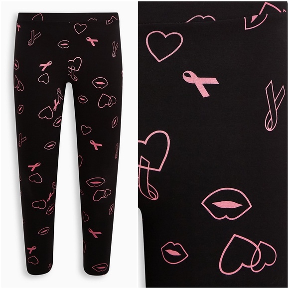 torrid Pants - NWT Torrid 6 Full Length Breast Cancer (BCA) Leggings; Plus Size 6X 30 30W Pants